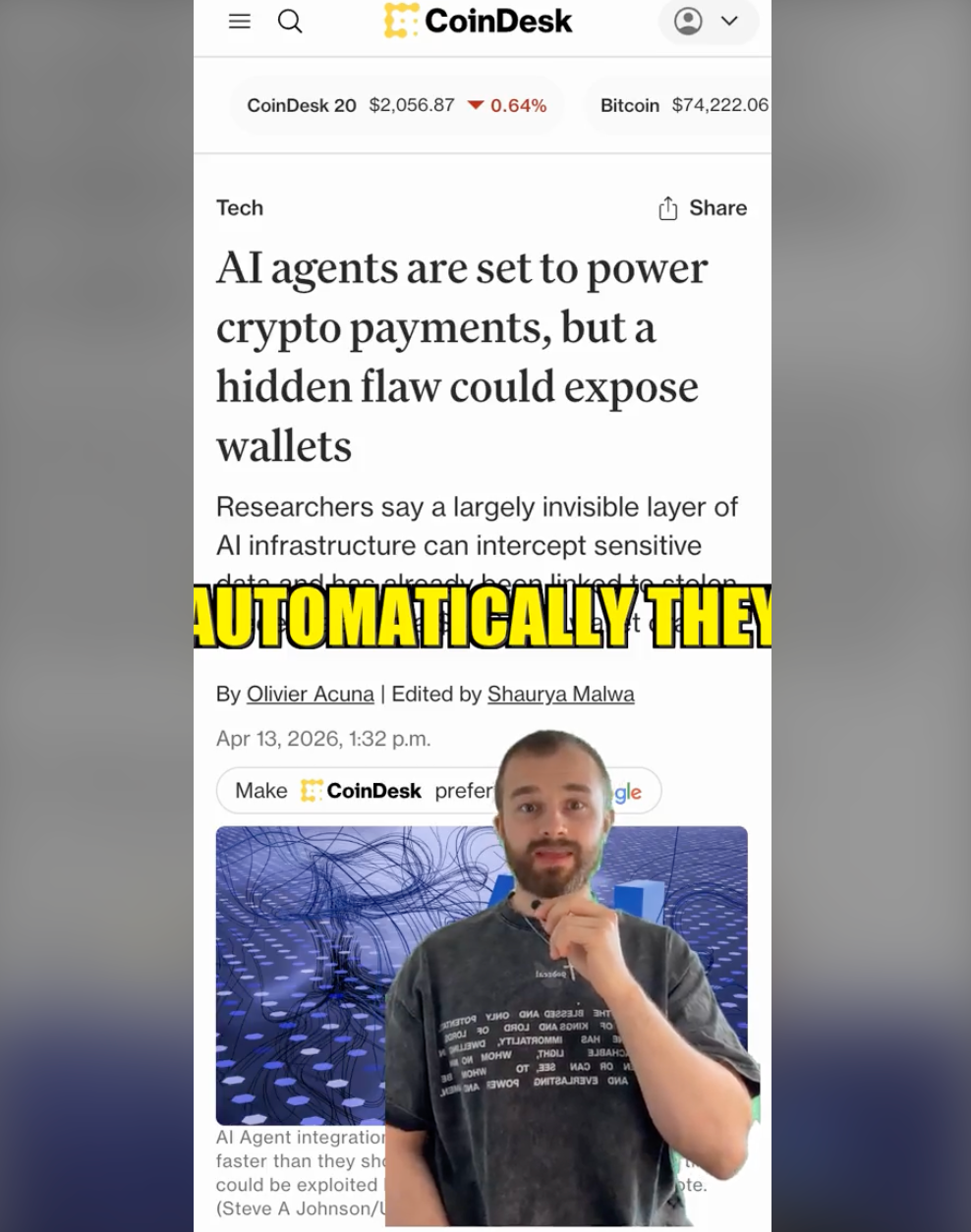 AI News post example